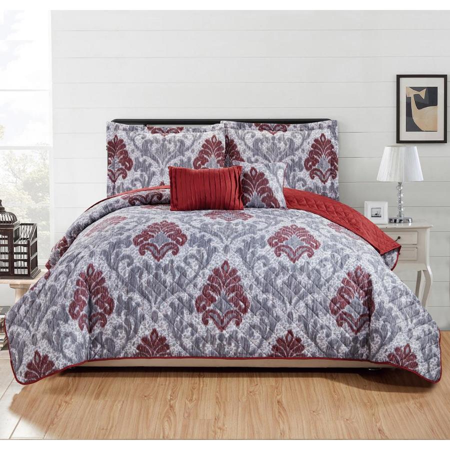 RT Designers Collection Blair 5Piece Quilt Set Queen in the