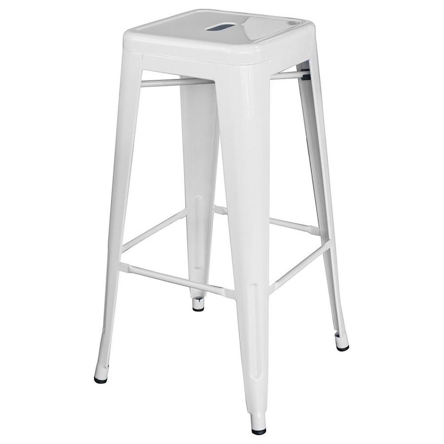 small white stool