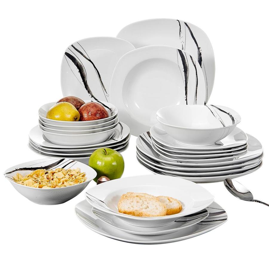 white dinner sets