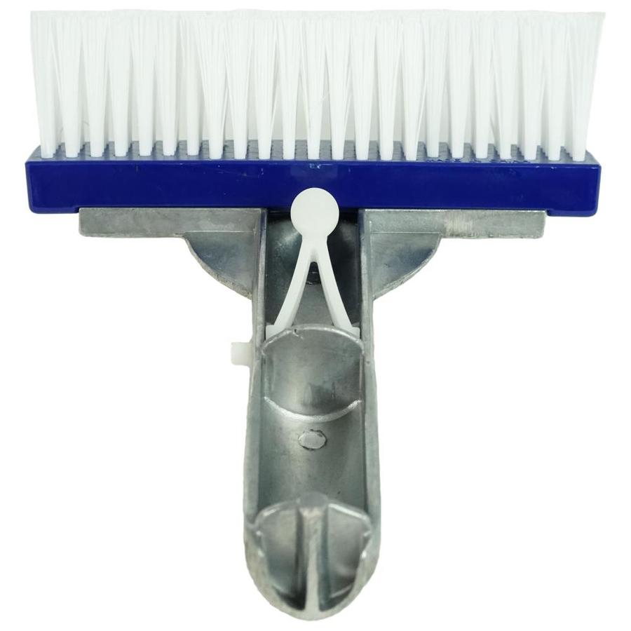 Northlight 5.5in Blue Swimming Pool Bristle Brush Head with Aluminum