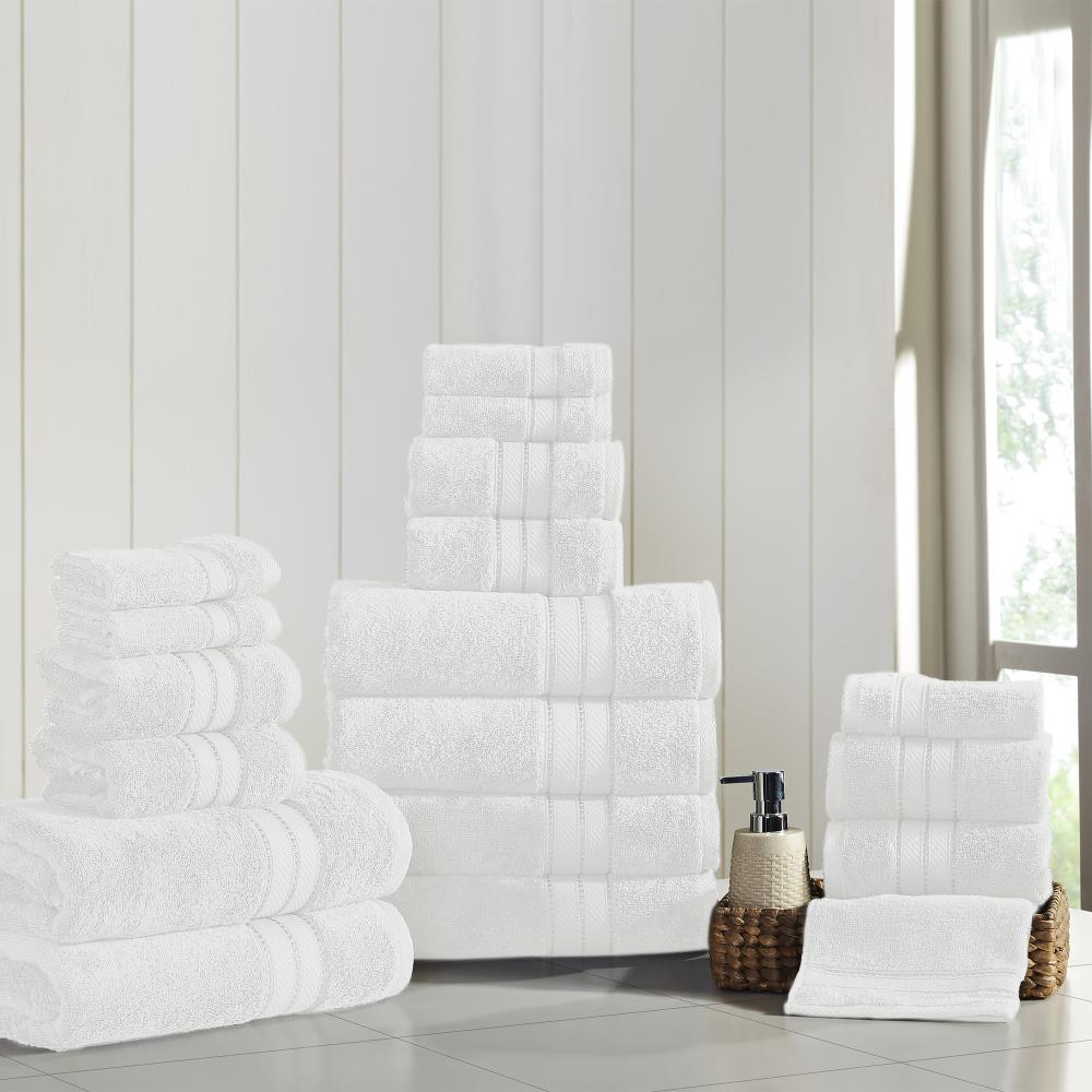 18 piece bath towel set