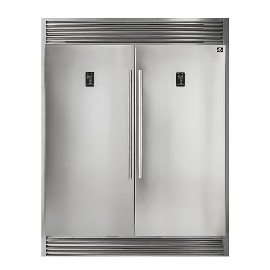 FORNO Rizzuto 13.8cu ft SidebySide Refrigerator with Single Ice