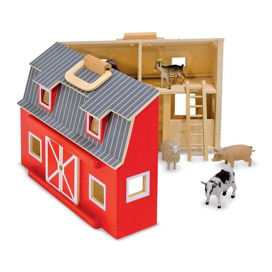 wooden barn toy melissa doug