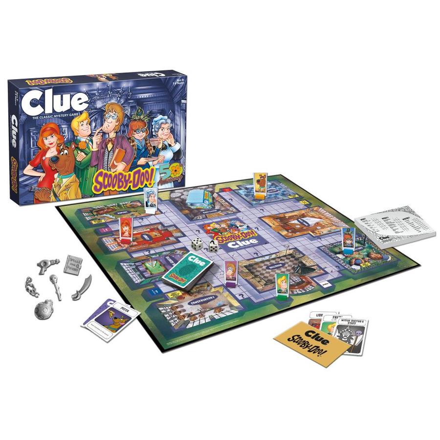 The Op Games Clue 174 Scooby Doo Board Game In The Board Games Department At Lowes Com