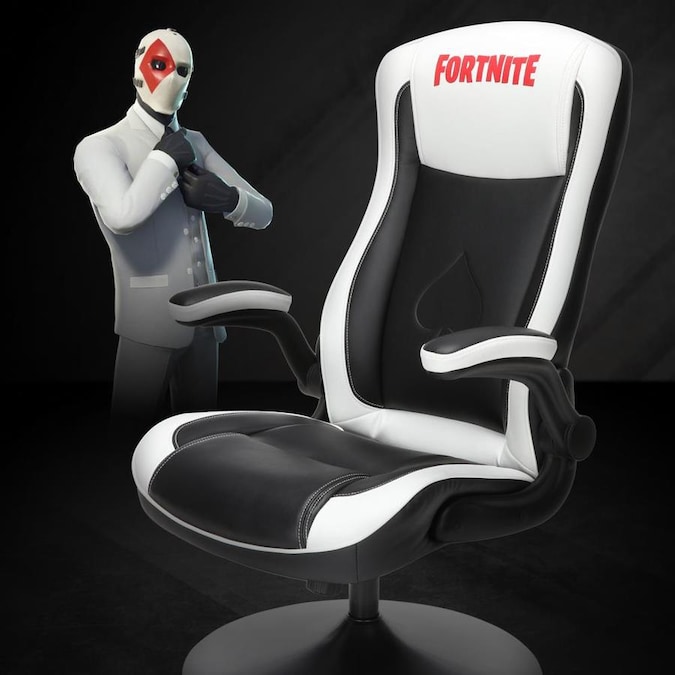 RESPAWN Fortnite Black Traditional Swivel Desk Chair in the Office