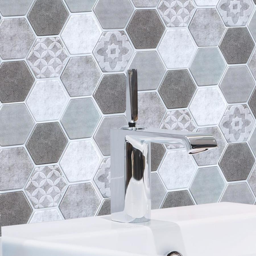 Simplify 0.12in H x 11.06in W Plastic Wall Accent in the Wall Accents department at