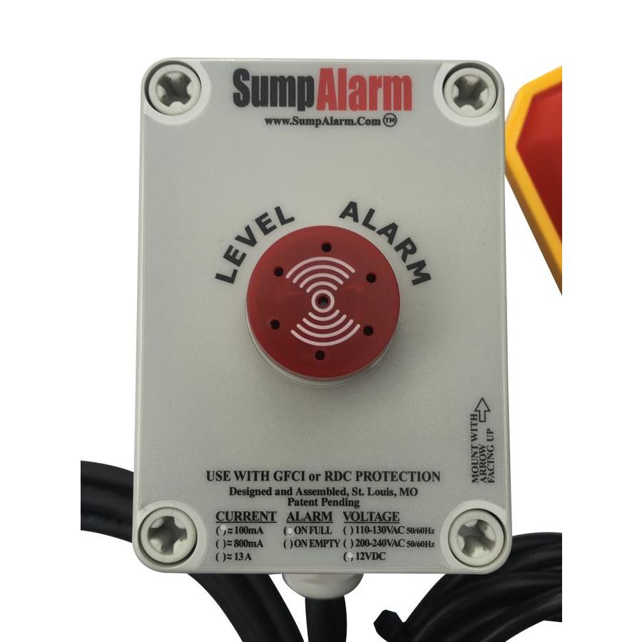 Sump Alarm Back Up Battery 12V DC in/Outdoor High Water Alarm for DC