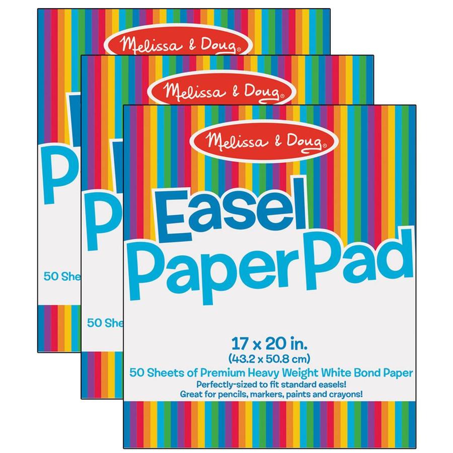 melissa and doug easel paper