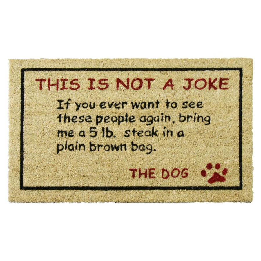 dog related door mats