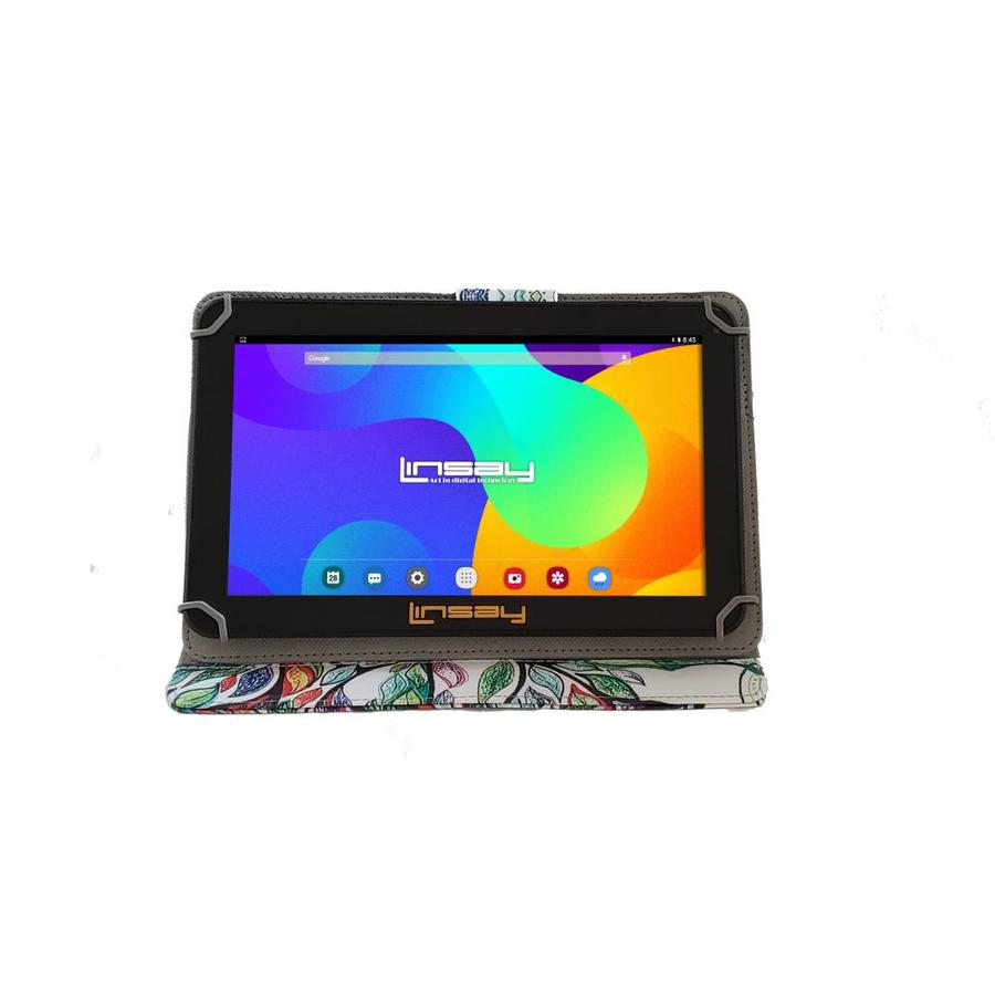 Linsay New Linsay 10 1 In Tablet Pc Quad Core Pie Bundle With Marble Case Tree Shape 2 Gb Ram 16 Gb Storage Android 9 0 Pie In The Tablets Department At Lowes Com