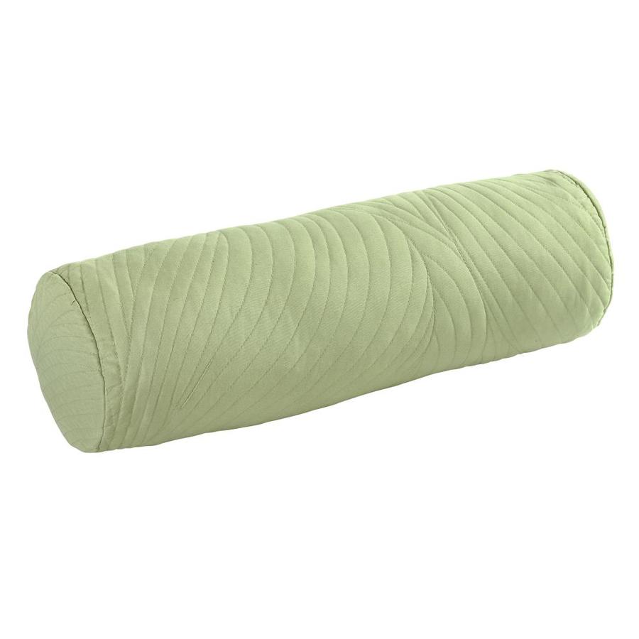 sage green bolster pillow