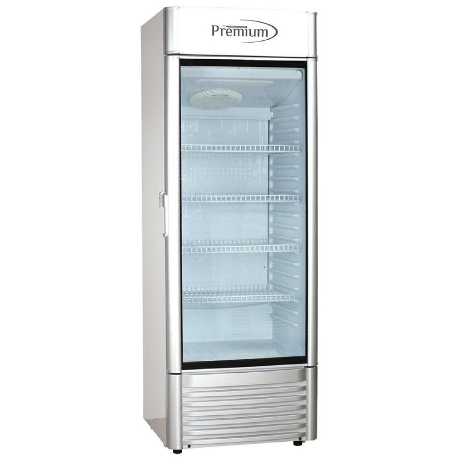 Premium Levella 15cu ft Merchandiser Commercial Refrigerator (Gray