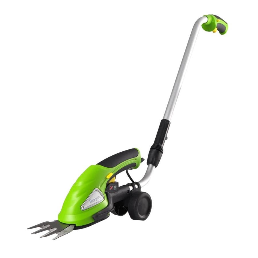 cordless grass trimmer with metal blade