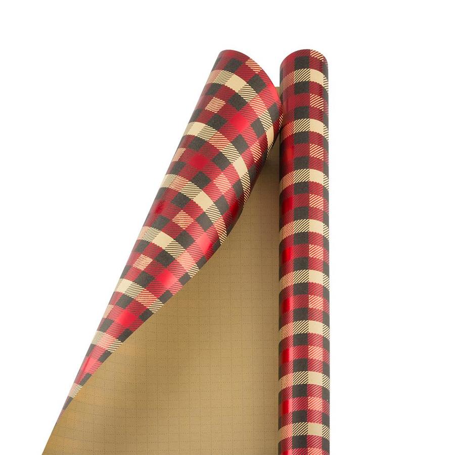 JAM Paper 1.5ft x 10ft Christmas Wrapping Paper in the