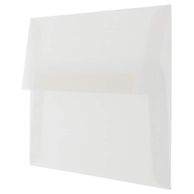 - A9 Envelopes Vellum 25 PK White Translucent