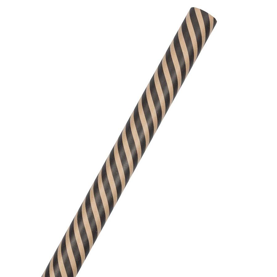 striped wrapping paper