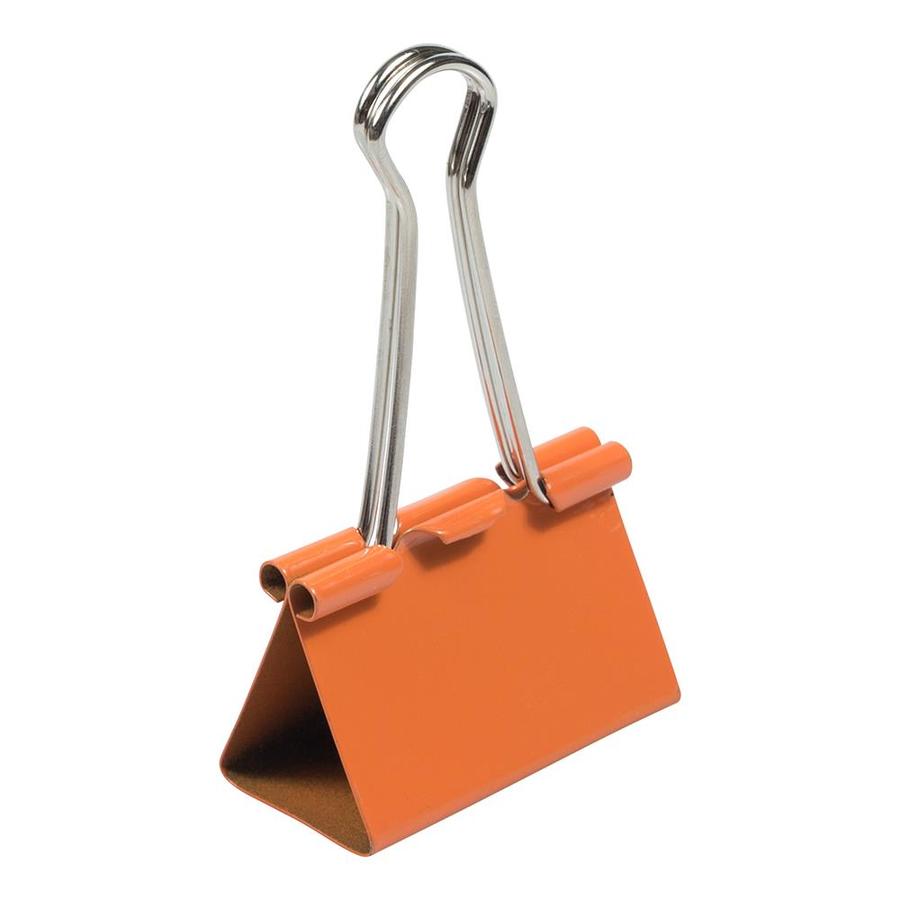 orange binder clips