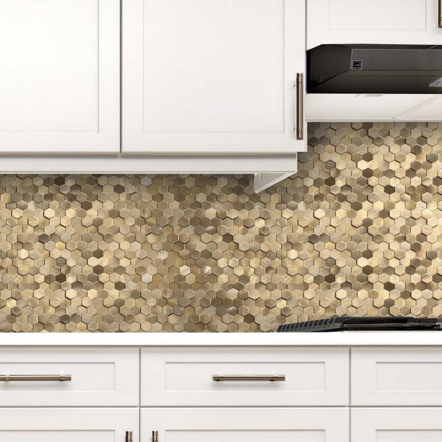 lowes stick on tile for backsplash