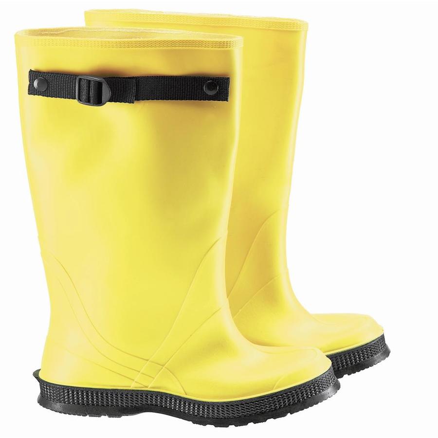 Mens Yellow Waterproof Rubber Boots 