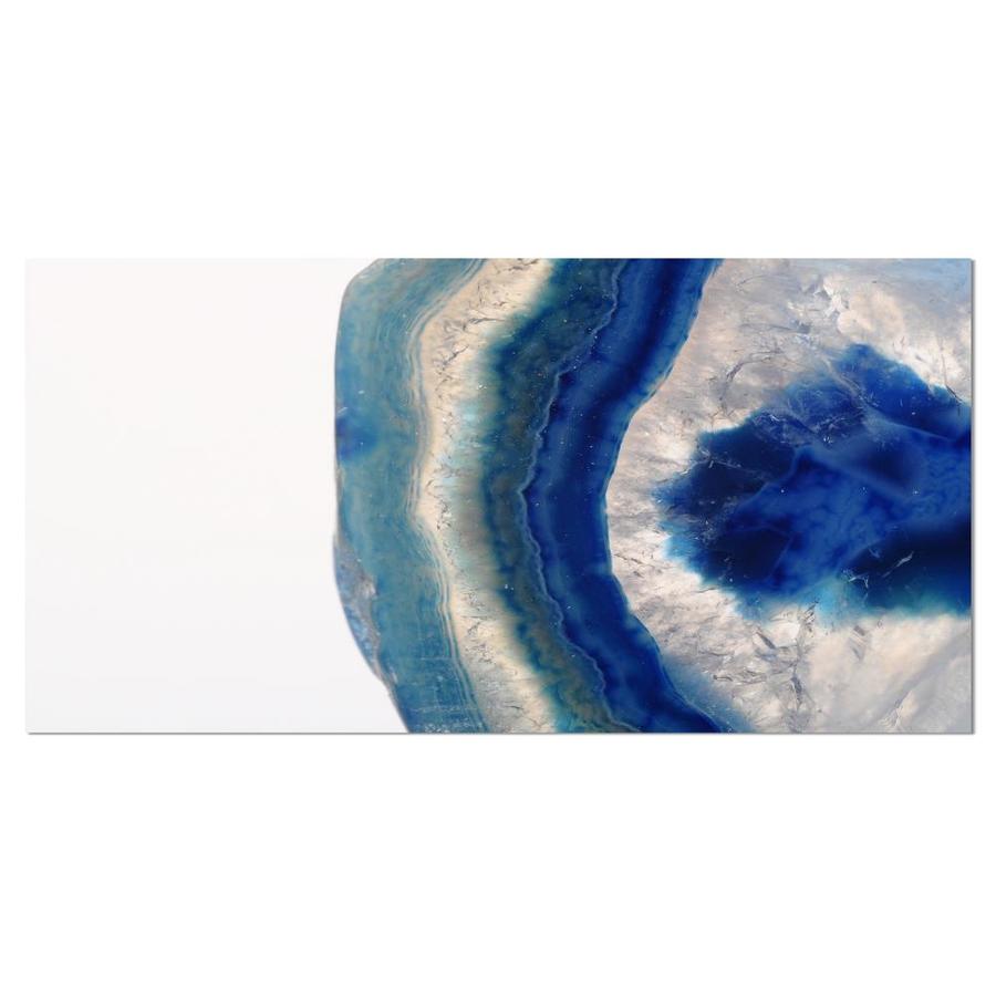 stretched and ready to hang. macro image of Needle Agate 11x14 Photo on canvas