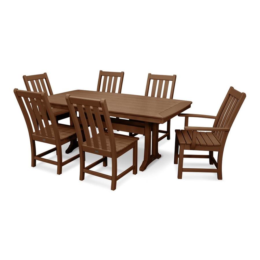 polywood 7 piece outdoor dining set