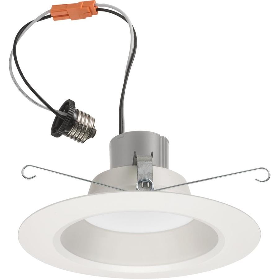 Juno 5 In Or 6 In 65 Watt Equivalent White Round Dimmable Recessed Downlight In The Recessed Downlights Department At Lowes Com