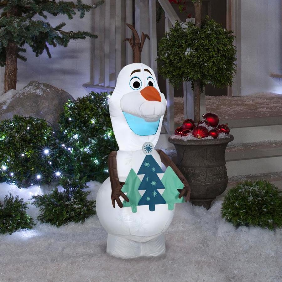 Gemmy 48.03-ft Lighted Olaf Christmas Inflatable in the Christmas