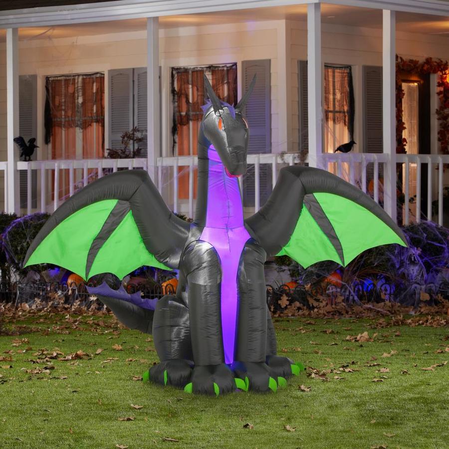 inflatable yard dragon