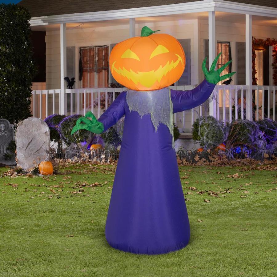 Gemmy 4ft x 2.75ft Lighted Reaper Halloween Inflatable in the