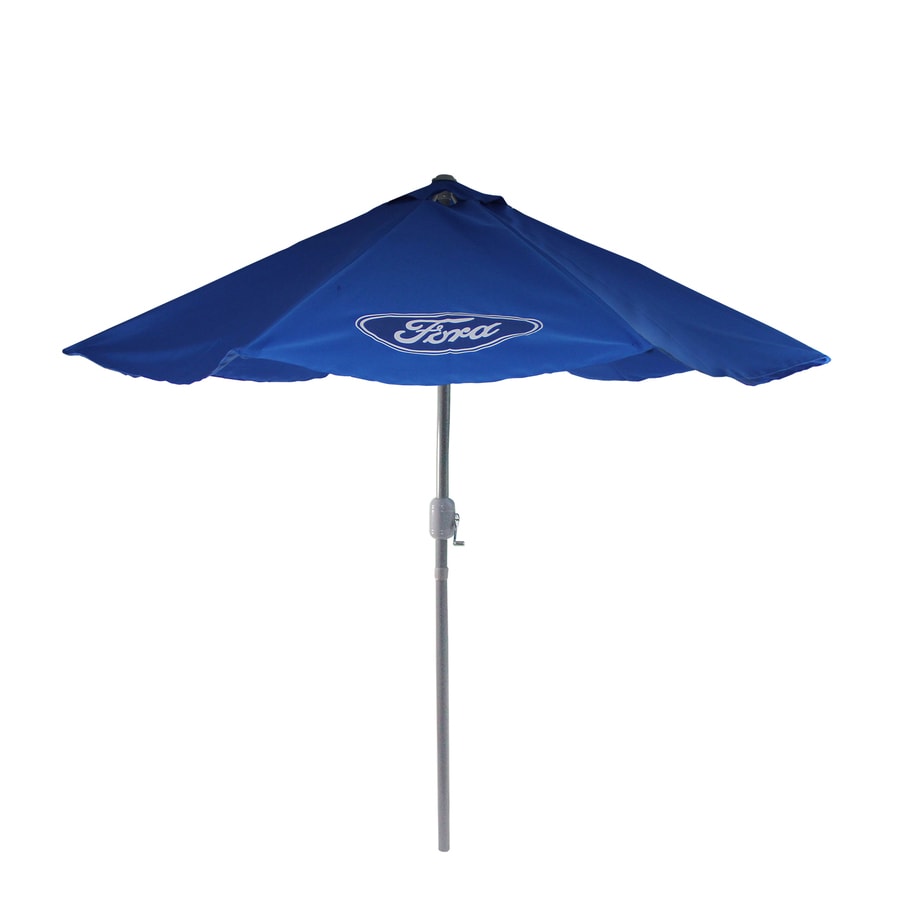 Northlight 8 Ft With Gray Aluminum Frame No Tilt Garden Patio Umbrella In The Patio Umbrellas Department At Lowes Com