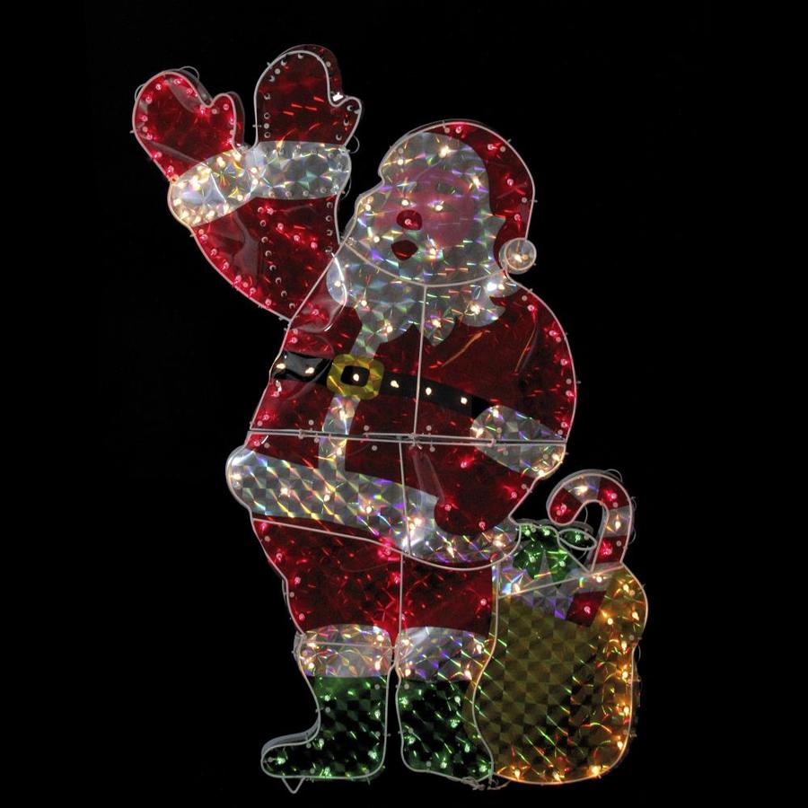 Northlight 48in Santa Light Display with Multicolor Incandescent