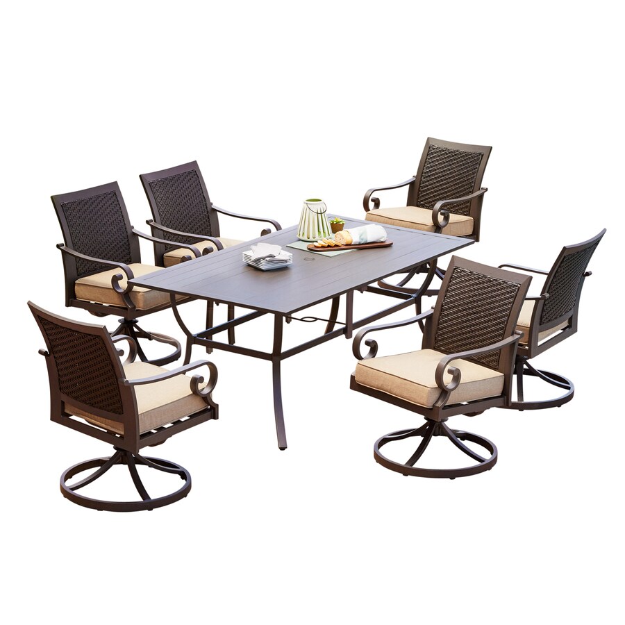 milano garden table and chairs