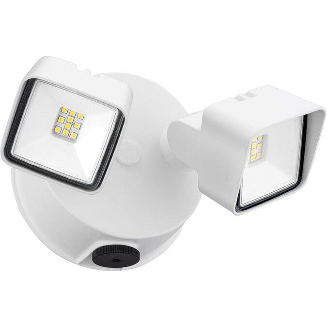 Lithonia Lighting 100 Watt Eq White Integrated Led Dusk To Dawn