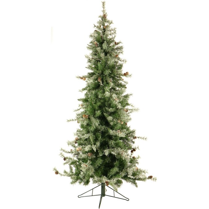 Fraser Hill Farm 7.5-ft Pre-Lit Artificial Christmas Tree with 550 Multi-Function Multicolor LED ...