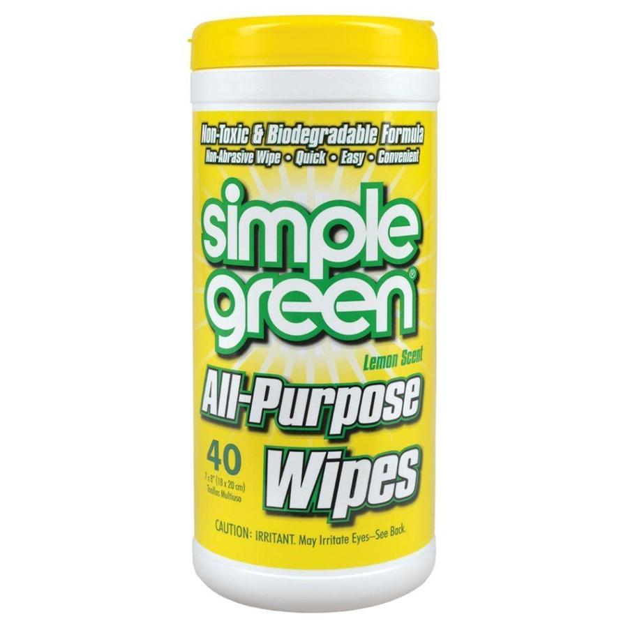 Simple Green 40Count Lemon NonAbrasive AllPurpose Cleaner in the All