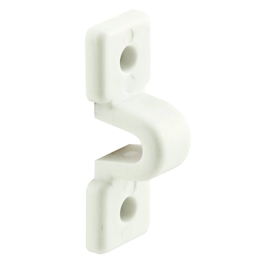 Shelf Clips, White, Loop Style, Pack of 12 in the Wire Closet Hardware