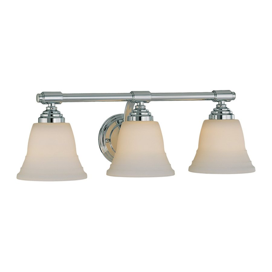 Shop Millennium Lighting 3Light Chrome Standard Bathroom 