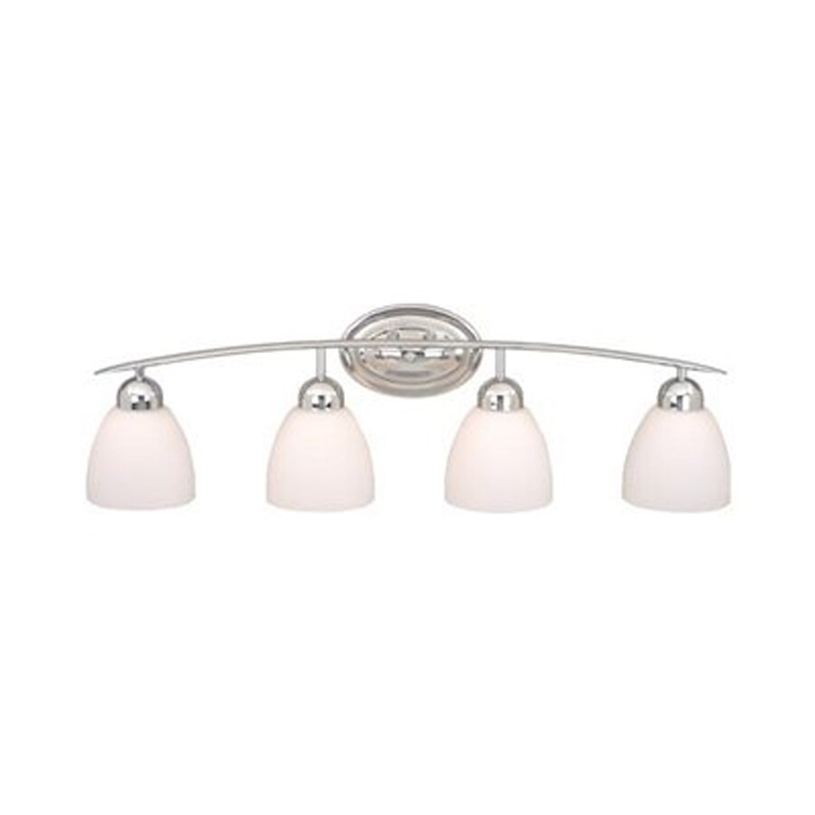  Lighting 4Light Chase Chrome Bathroom Vanity Light at Lowes.com