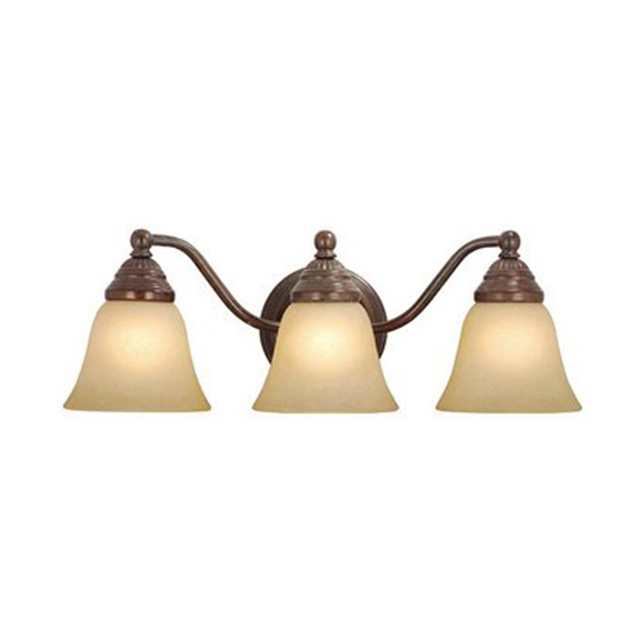  Lighting 3Light Standford Royal Bronze Bathroom Vanity Light at Lowes