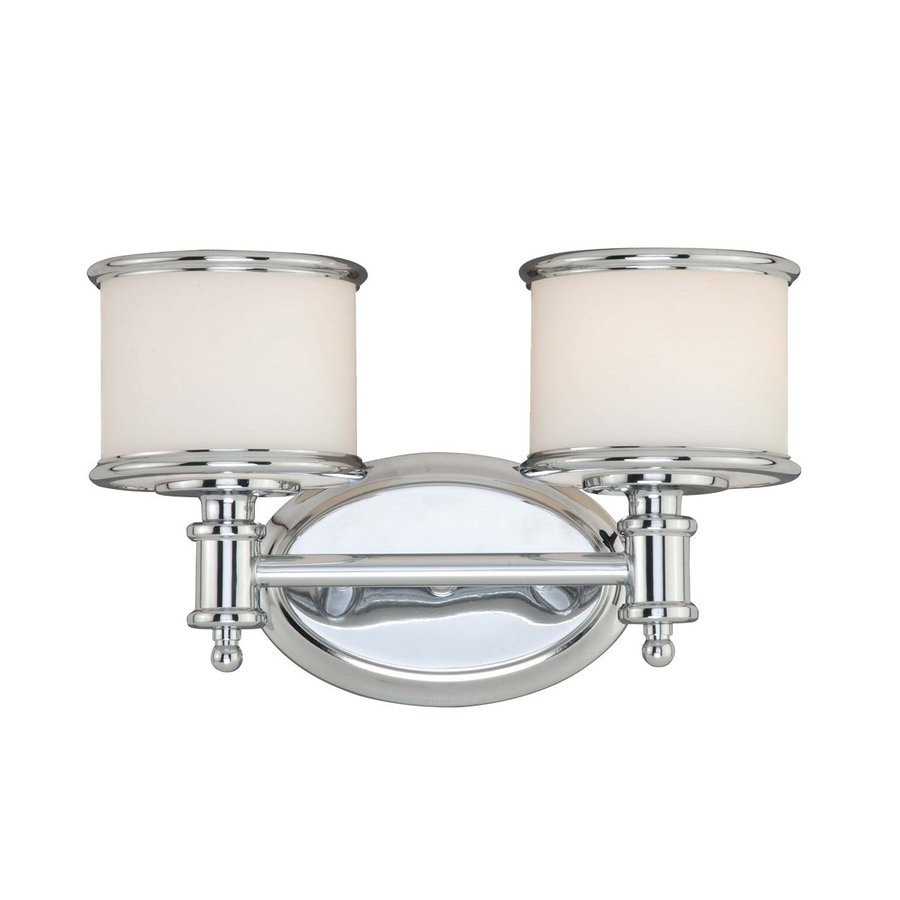 Shop Cascadia Lighting 2Light Carlisle Chrome Bathroom 