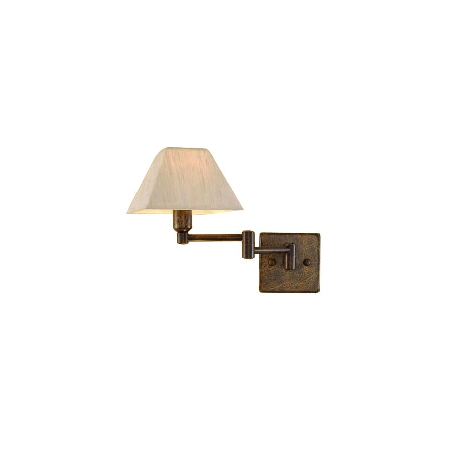 Shop Lustrarte 13-3/8-in W Macau 1-Light Earth Arm Wall Sconce at Lowes.com