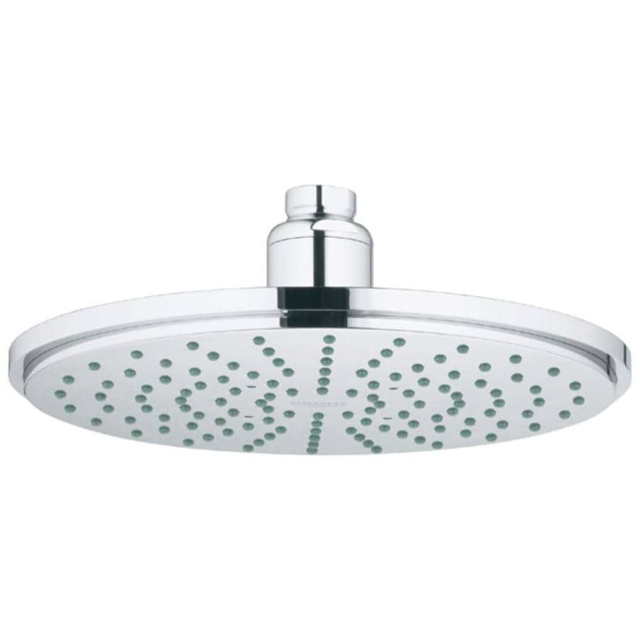 grohe-rainshower-chrome-shower-head-2-5-gpm-9-5-lpm-in-the-shower