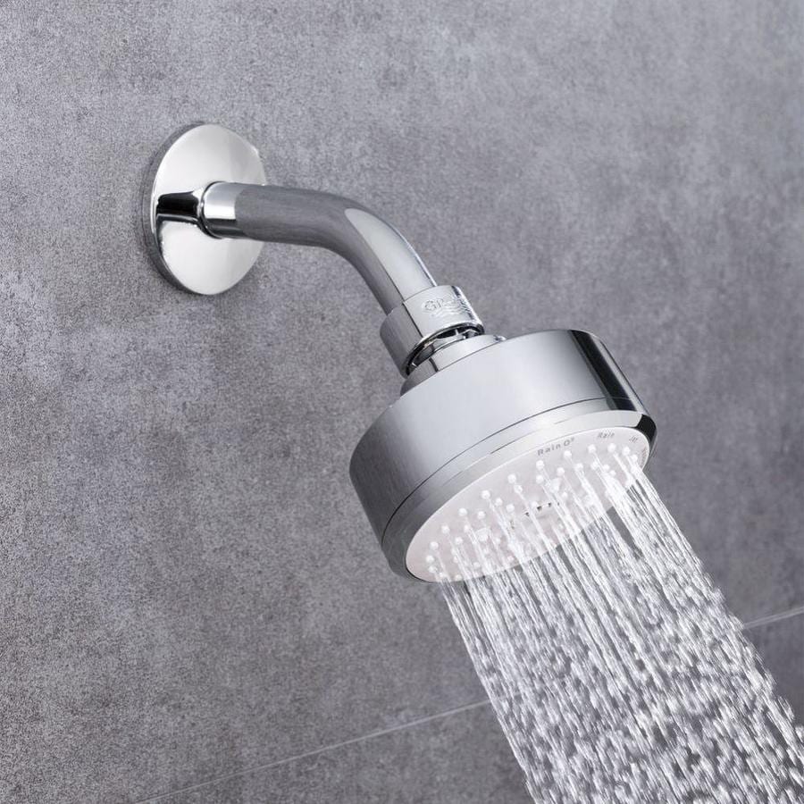 grohe-tempesta-chrome-4-spray-shower-head-in-the-shower-heads