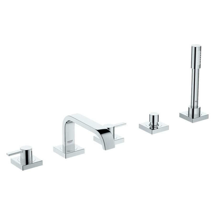 ... Allure Chrome 2-Handle Adjustable Deck Mount Tub Faucet at Lowes.com