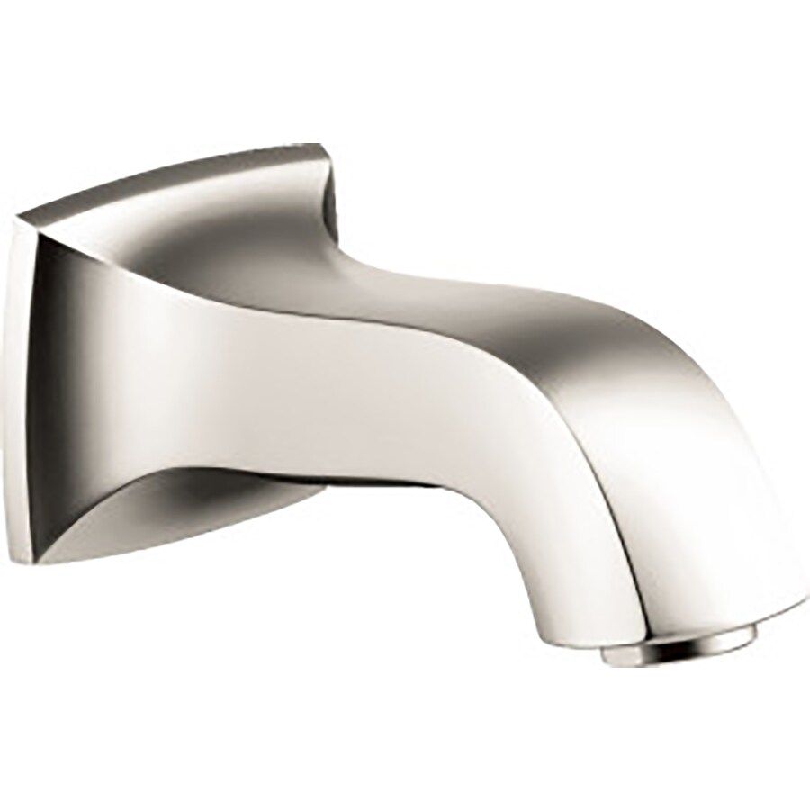 Hansgrohe Brushed Nickel Bathtub Spout in the Bathtub Spouts department at