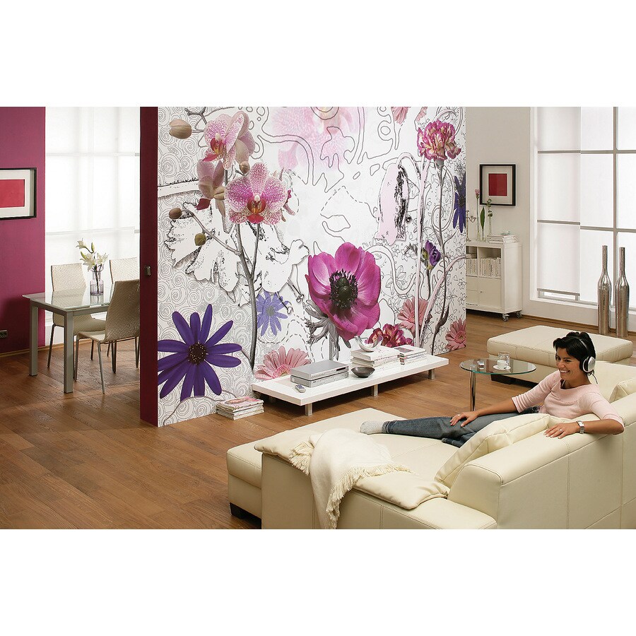 Komar Komar Floral Murals in the Wall Murals department at