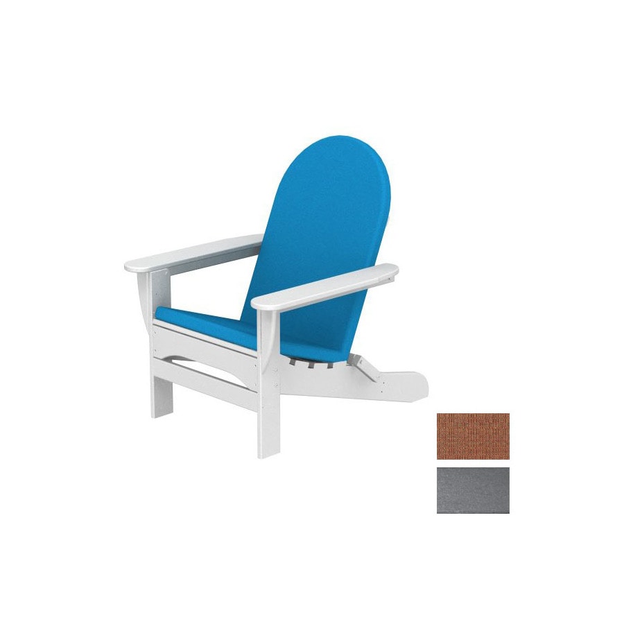 Shop POLYWOOD Classic Slate Gray Adirondack Chair at Lowes.com