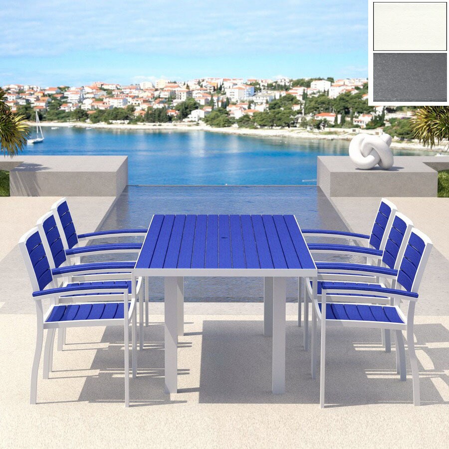 plastic patio dining sets