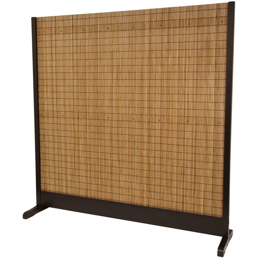 ... Panel Walnut Bamboo and Bamboo Indoor Privacy Screen at Lowes.com