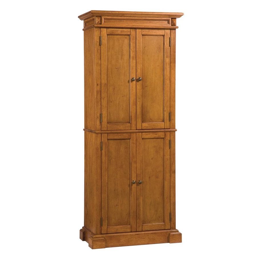 Shop Home Styles 30in W x 72in H x 16in D Distressed Oak Pantry